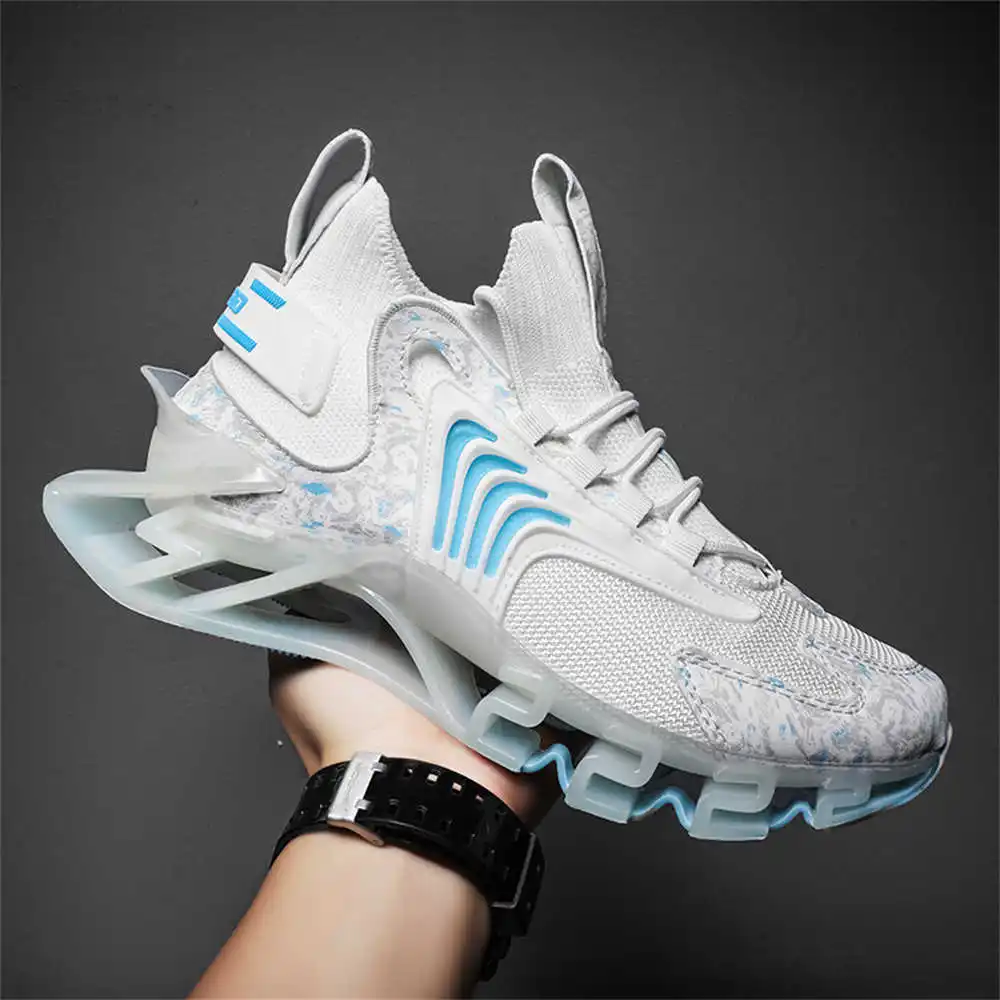 Women Streetwear Brand - Blue Slipon Long Pink Boots Light
