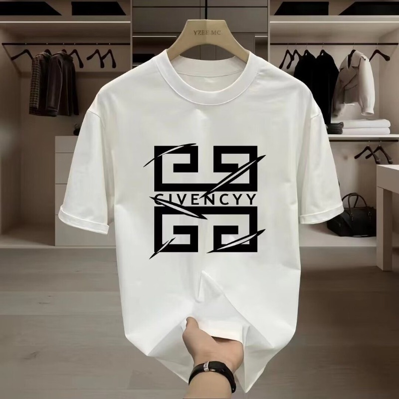 Streetwear Brand Logo Design - 2026Men's GIVENCY Brand Logo Print T-Shirt