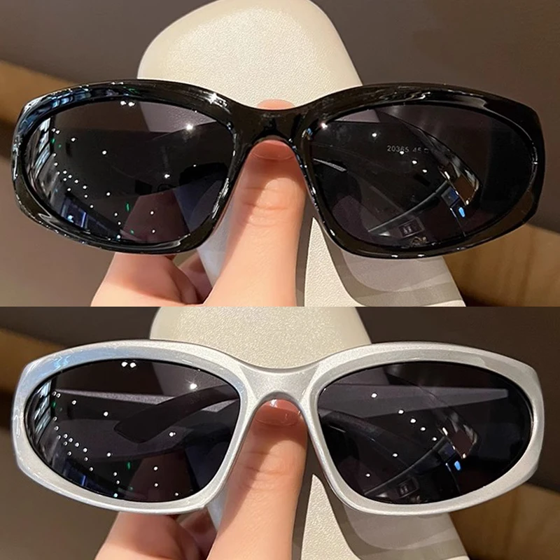 Y2k New Punk Sports Sunglasses - Streetwear Brand Y2K recension och pris