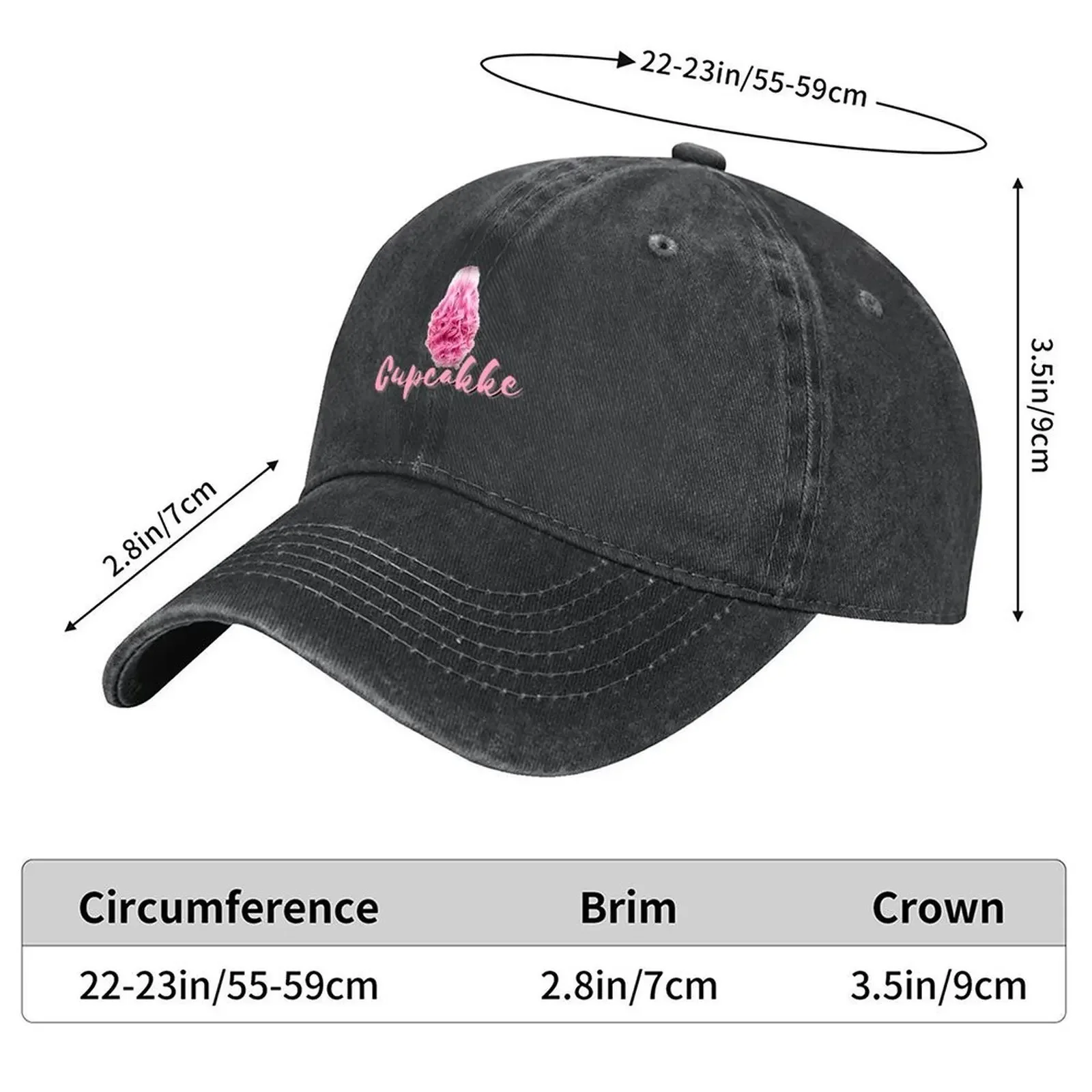 2026 CupcakKe Baseball Cap Gol - Streetwear Brand Golf recension och pris