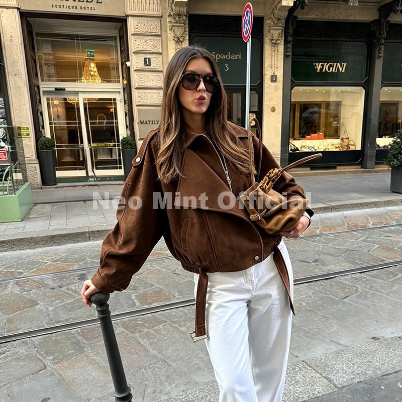 Neo Mint Autumn New Brown Over - Women Streetwear Brand recension och pris