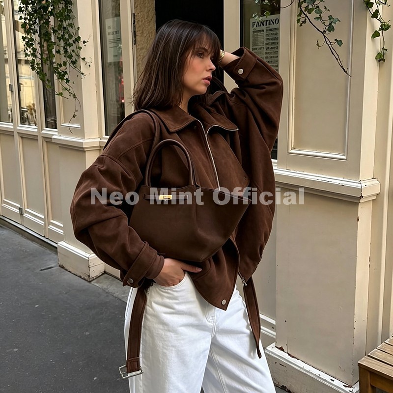 Neo Mint Autumn New Brown Over - Women Streetwear Brand recension och pris