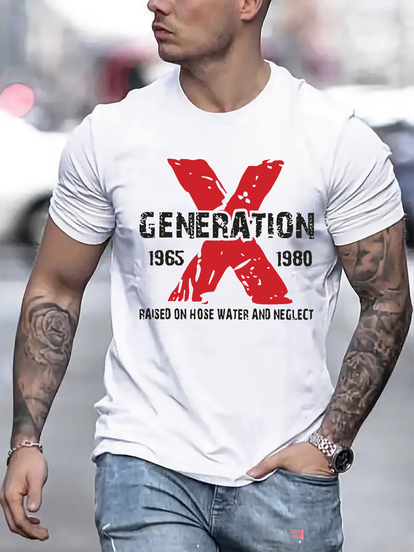 Generation X-brand printed men - Streetwear Brand Generator recension och pris