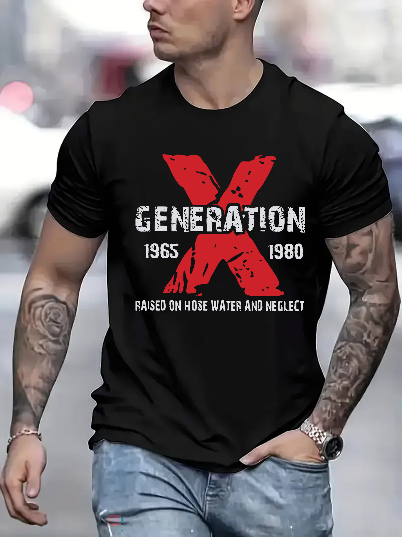 Generation X-brand printed men - Streetwear Brand Generator recension och pris