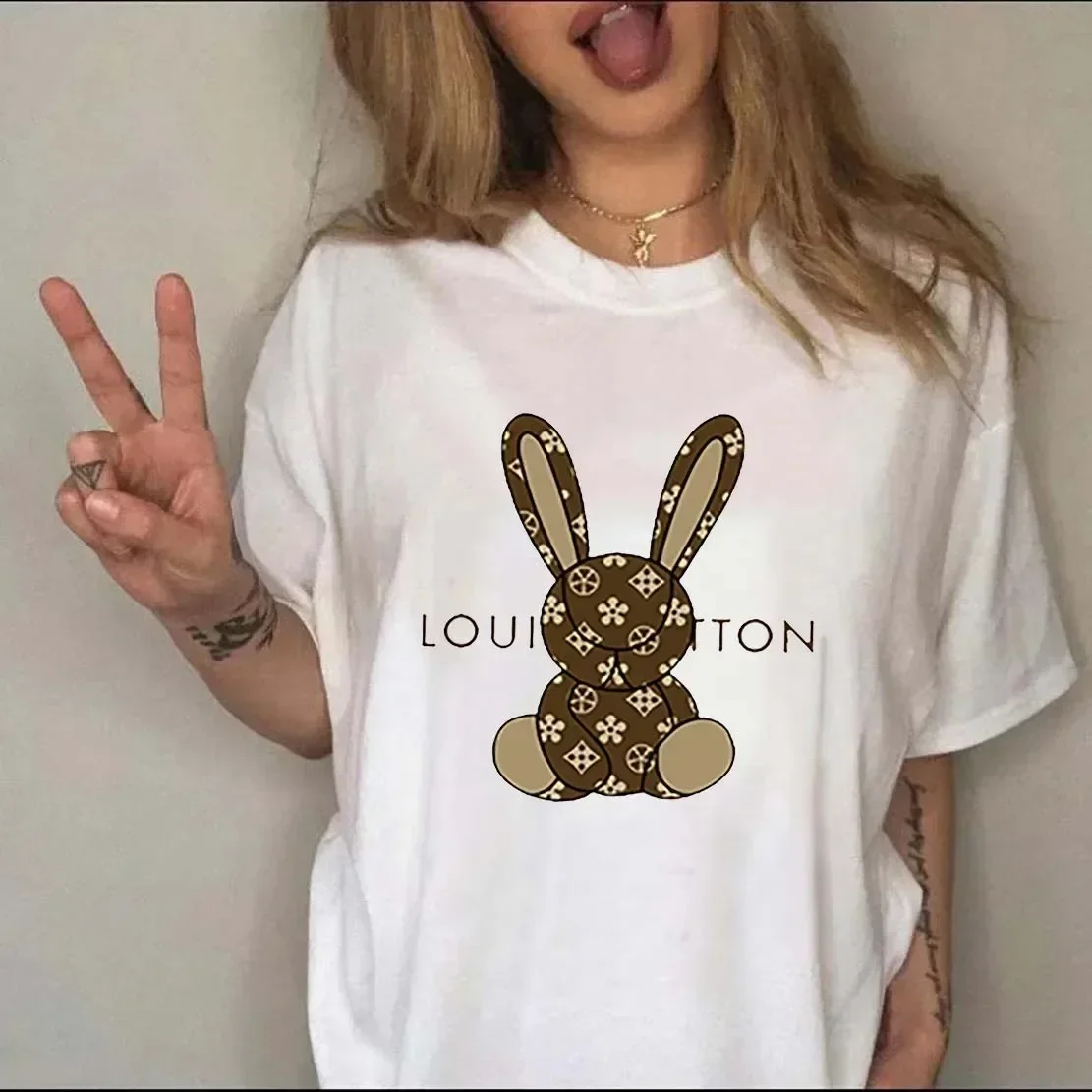 Luxury Brand Printed Women T-s - Streetwear Brand Y2K recension och pris
