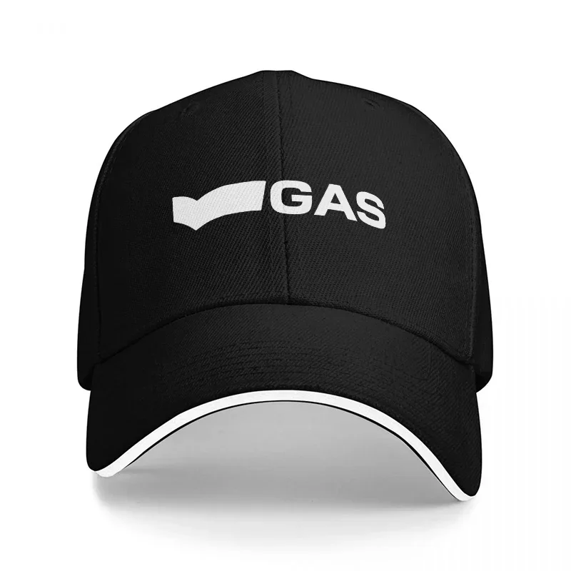 New GAS Brand Logo Black Baseb - Streetwear Brand Logo Design recension och pris