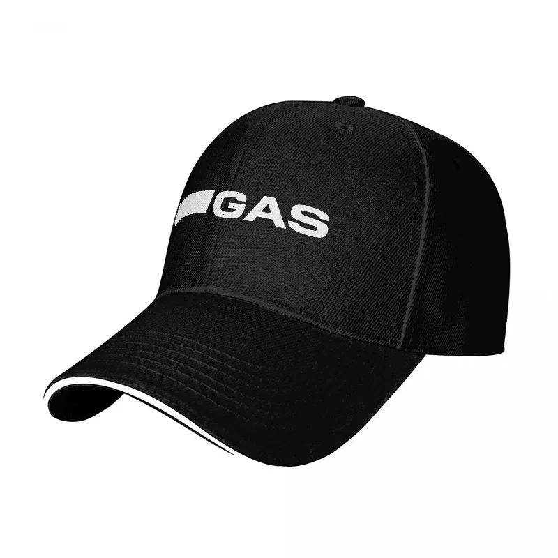 New GAS Brand Logo Black Baseb - Streetwear Brand Logo Design recension och pris