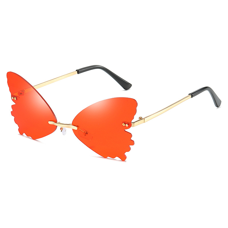 Vintage Rimless Butterfly Shap - Streetwear Brand With Butterfly recension och pris